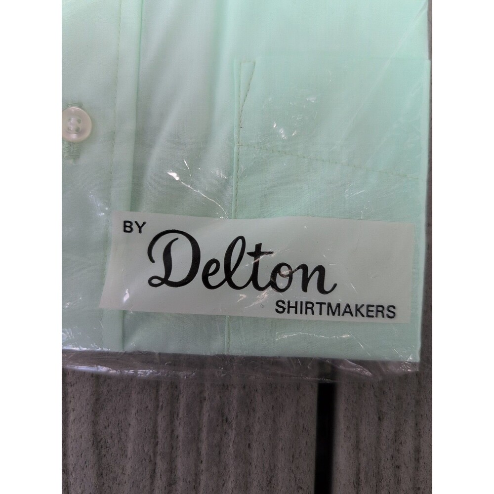 Vintage Shooter’s Fashions by Delton Men’s Dress Shirts XL 17-17.5 (Lot of 2) - Picture 6 of 13
